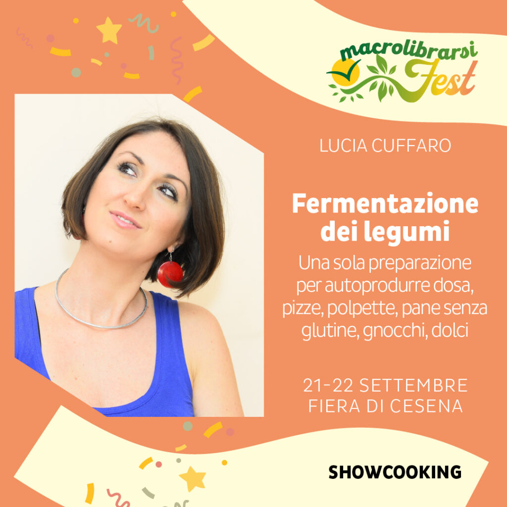 Lucia Cuffaro - Showcooking Fermentazione - Macrolibrarsi Fest 2024