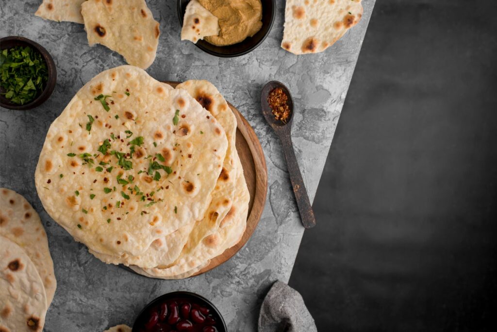 Piadine con pasta madre zero sbatti