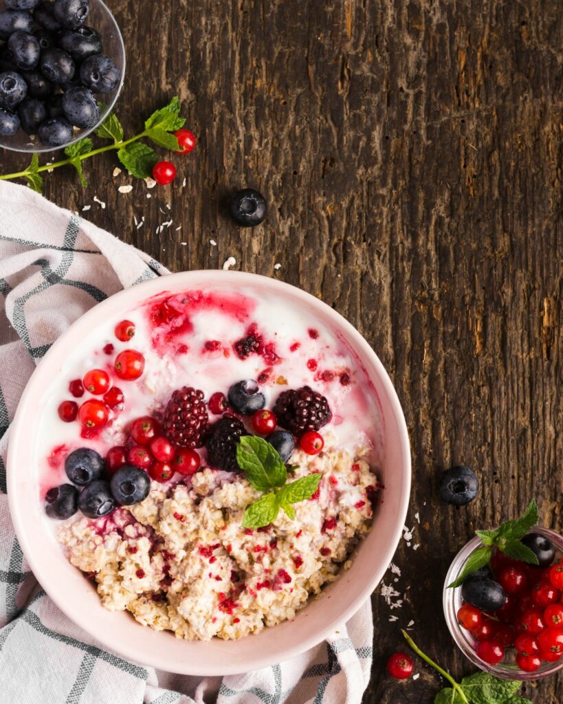 Porridge di avena - Frutti di bosco