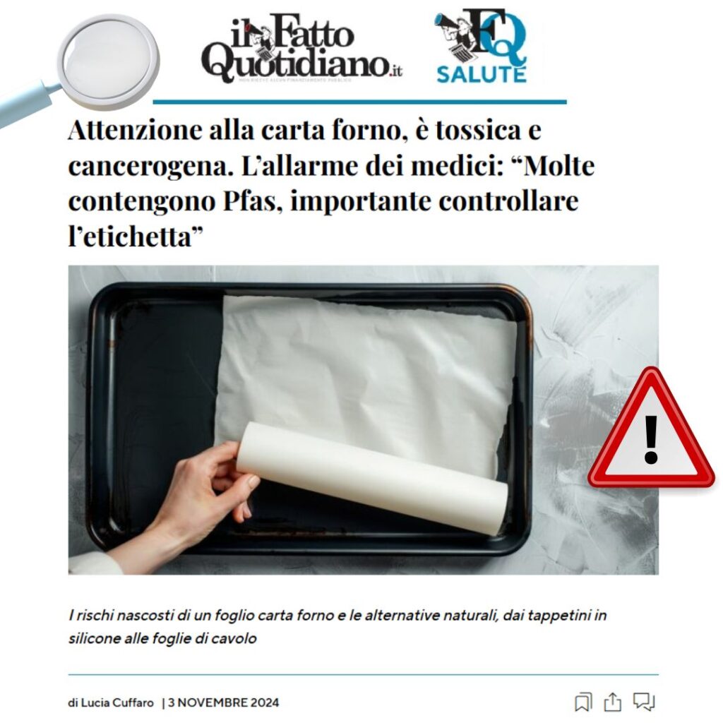 Carta Forno Tossica - PFAS - ilFattoQuotidiano.it